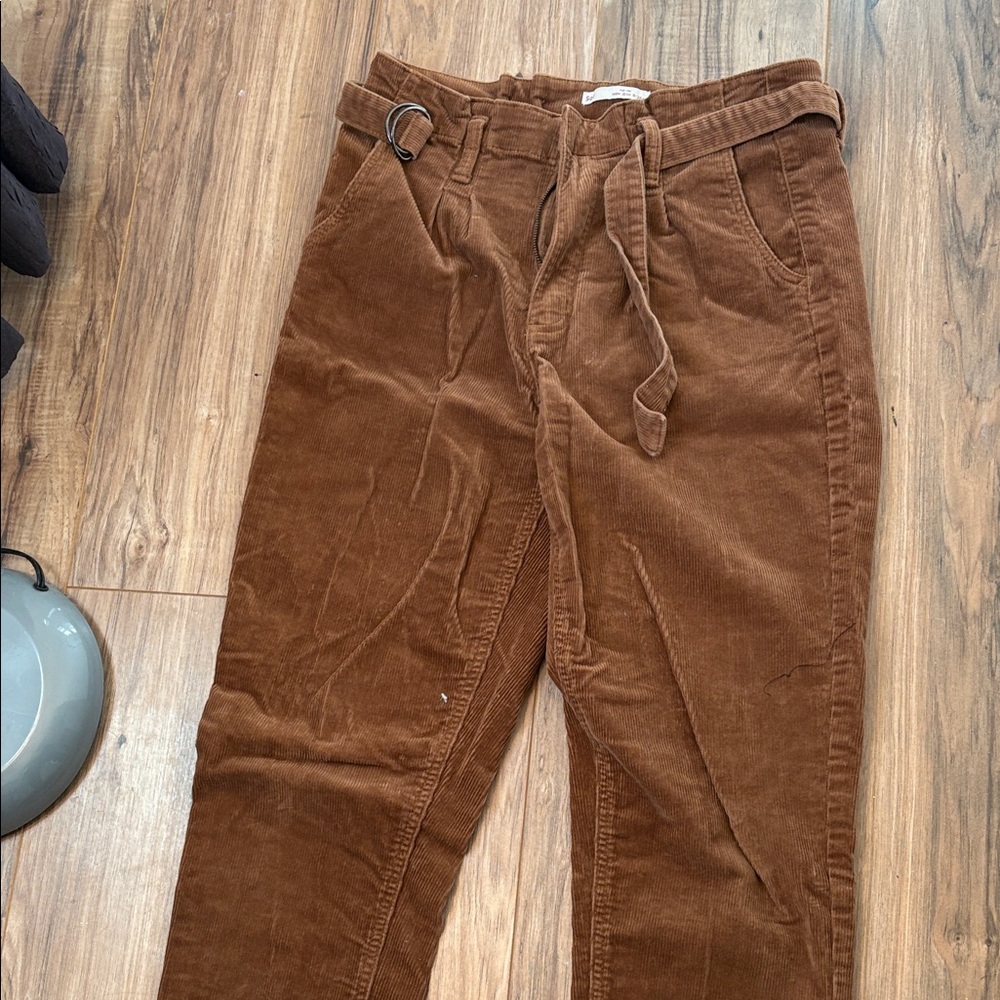 SO Women's Brown Corduroy Pants
